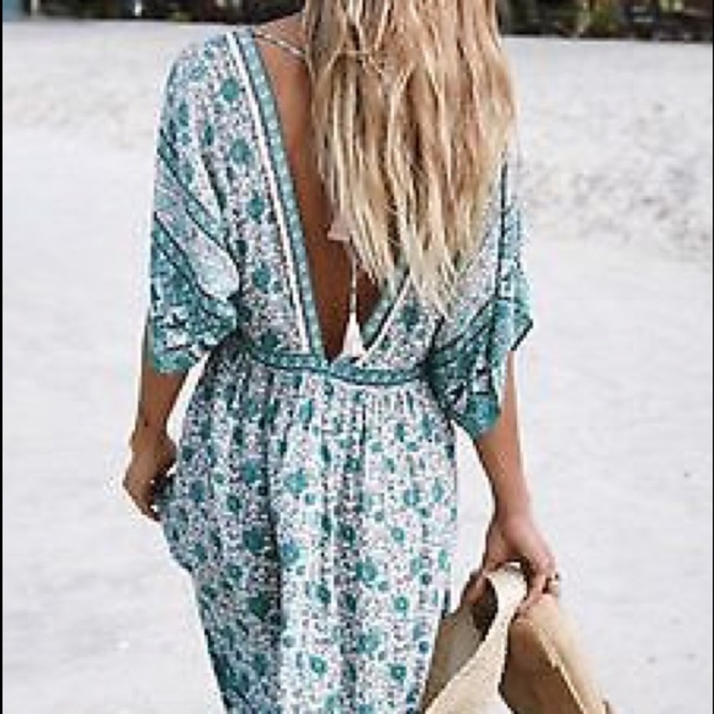 TEMP HURRICANE SALE Spell Kombi Folk Dress, L